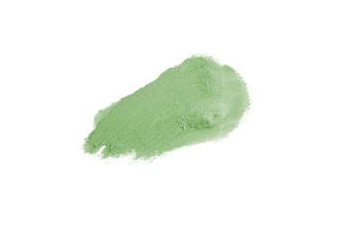 Smear ve ruj veya akrilik boya beyaz izole doku