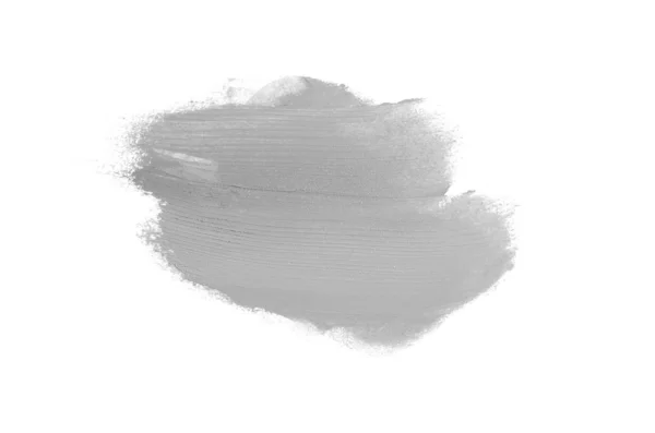 Smear and texture of lipstick or acrylic paint isolated on white — Stock Photo, Image