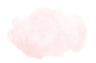 Aquarelle boya, üzerinde beyaz izole bir sıvı sıçrama ile suluboya arka plan görüntüsü. Kırmızı tonları