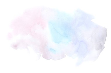 Bir sıvı sıçraması ile soyut suluboya arka plan görüntüsü