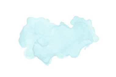 Bir sıvı sıçraması ile soyut suluboya arka plan görüntüsü