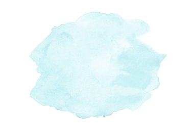 Bir sıvı sıçraması ile soyut suluboya arka plan görüntüsü