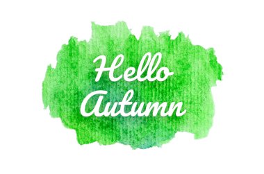 Kova boyası sıvı bir sıçrama ile soyut suluboya arka plan görüntüsü. Bahar tonları. Merhaba sonbahar