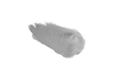 Smear ve ruj veya akrilik boya beyaz izole doku