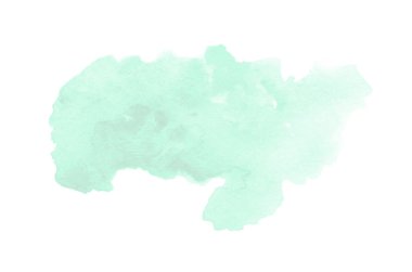 Bir sıvı sıçraması ile soyut suluboya arka plan görüntüsü