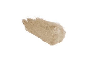 Smear ve ruj veya akrilik boya beyaz izole doku