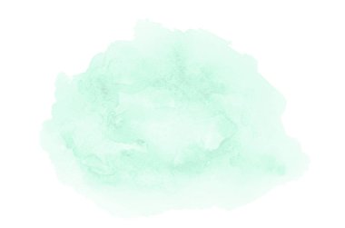 Bir sıvı sıçraması ile soyut suluboya arka plan görüntüsü