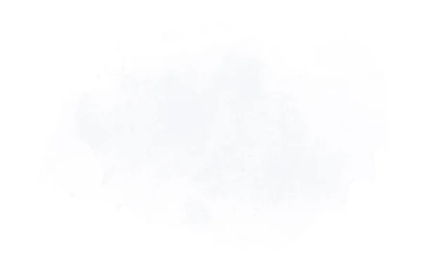 Abstraktes Aquarell-Hintergrundbild mit einem flüssigen Spritzer Aquarellfarbe, isoliert auf Weiß. dunkle Blautöne — Stockfoto