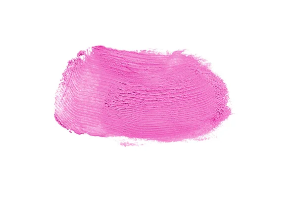 Kenet és textúra a rúzs vagy akril festék izolált fehér — Stock Fotó