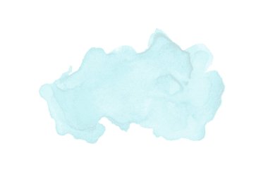 Bir sıvı sıçraması ile soyut suluboya arka plan görüntüsü