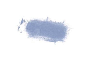 Smear ve ruj veya akrilik boya beyaz izole doku