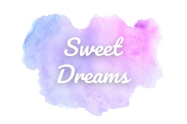 Kova boyası sıvı bir sıçrama ile soyut suluboya arka plan görüntüsü. Pembe ve mavi pastel tonları. Tatlı rüyalar