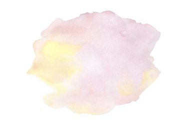 Bir sıvı sıçraması ile soyut suluboya arka plan görüntüsü