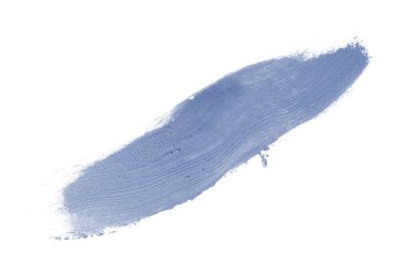 Smear ve ruj veya akrilik boya beyaz izole doku