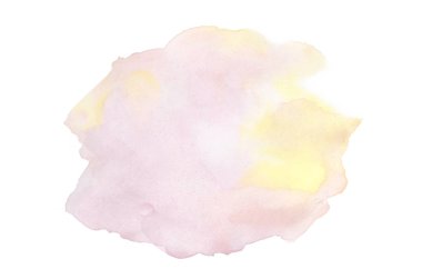 Bir sıvı sıçraması ile soyut suluboya arka plan görüntüsü