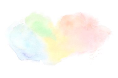 Bir sıvı sıçraması ile soyut suluboya arka plan görüntüsü