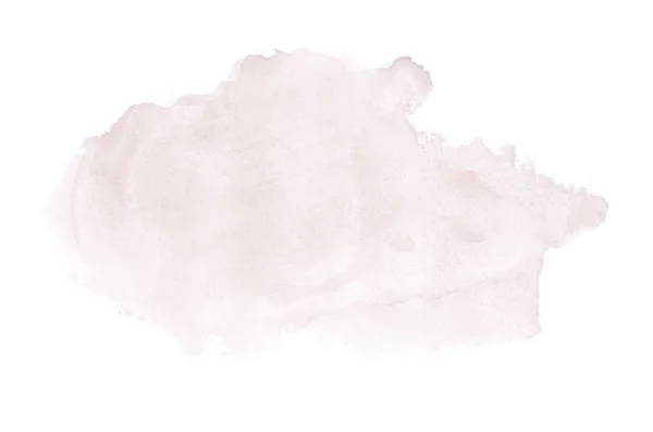 Абстрактне зображення акварельного фону з рідкою фарбою акварелі, ізольоване на білому. Темно-червоні тони — стокове фото