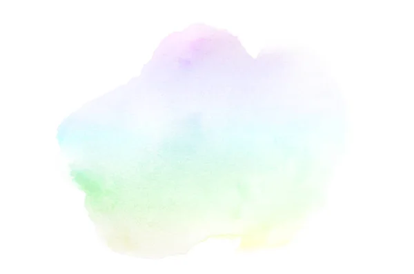 Abstract watercolor background image with a liquid splatter of a — Stock Photo, Image