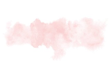 Aquarelle boya, üzerinde beyaz izole bir sıvı sıçrama ile suluboya arka plan görüntüsü. Kırmızı tonları