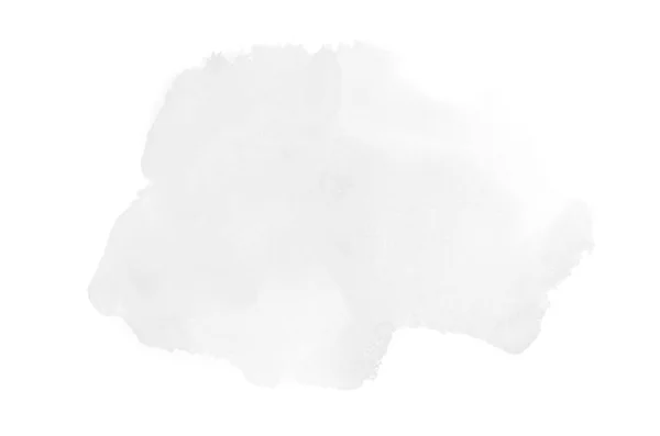 Abstrakcja akwarela obraz tła z ciekłym bryzg farby Aquarelle, izolowane na białym tle. Odcienie czerni i bieli — Zdjęcie stockowe