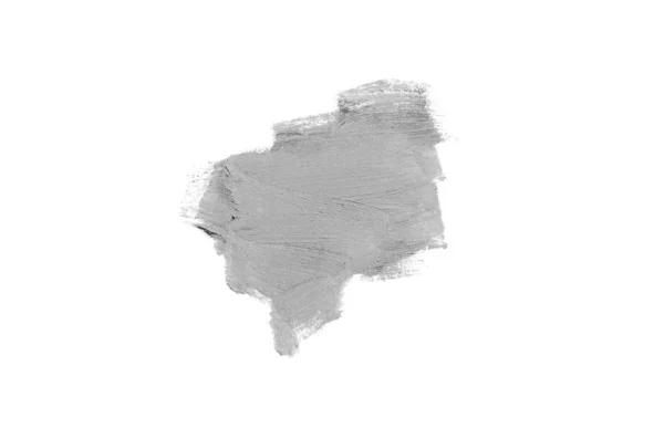 Smear and texture of lipstick or acrylic paint isolated on white — Stock Photo, Image