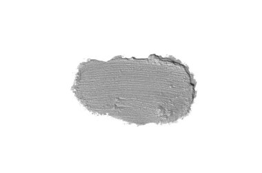 Smear ve ruj veya akrilik boya beyaz izole doku