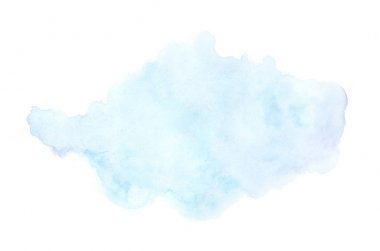 Bir sıvı sıçraması ile soyut suluboya arka plan görüntüsü