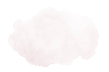 Beyaz üzerine izole edilmiş, sıvı bir kova boyası ile soyut suluboya arka plan görüntüsü. Koyu kırmızı tonları