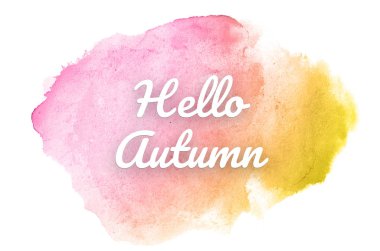 Kova boyası sıvı bir sıçrama ile soyut suluboya arka plan görüntüsü. Pembe ve sarı tonları. Merhaba sonbahar