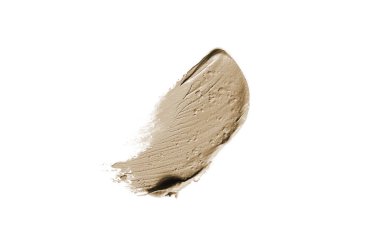 Smear ve ruj veya akrilik boya beyaz izole doku