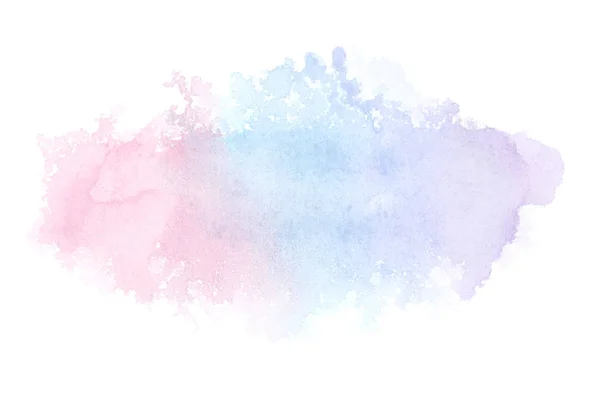 Imagem de fundo aquarela abstrato com um respingo líquido de um — Fotografia de Stock