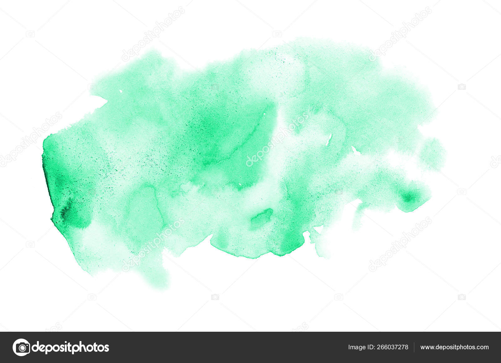Abstract watercolor background image with a liquid splatter of