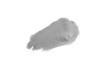 Smear ve ruj veya akrilik boya beyaz izole doku