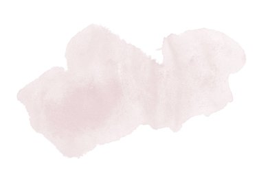 Beyaz üzerine izole edilmiş, sıvı bir kova boyası ile soyut suluboya arka plan görüntüsü. Koyu kırmızı tonları