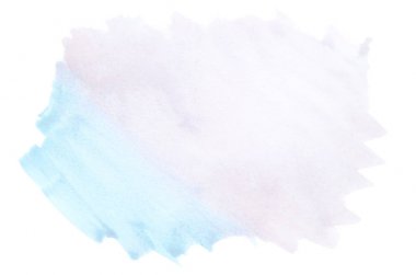 Bir sıvı sıçraması ile soyut suluboya arka plan görüntüsü