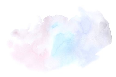 Bir sıvı sıçraması ile soyut suluboya arka plan görüntüsü