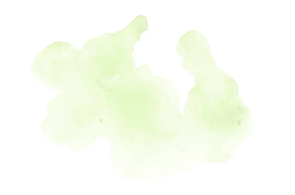 Abstrakt akvarell bakgrundsbild med en flytande splatter av en — Stockfoto
