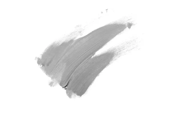 Mancha Textura Lápiz Labial Pintura Acrílica Aislada Sobre Fondo Blanco — Foto de Stock