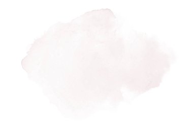 Beyaz üzerine izole edilmiş, sıvı bir kova boyası ile soyut suluboya arka plan görüntüsü. Koyu kırmızı tonları