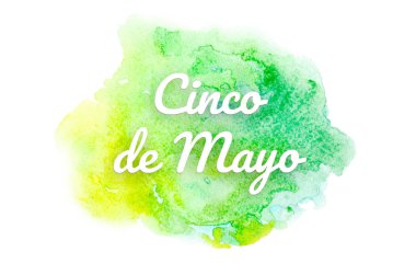 Kova boyası sıvı bir sıçrama ile soyut suluboya arka plan görüntüsü. Bahar tonları. Cinco de mayonez