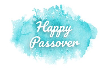 Kova boyası sıvı bir sıçrama ile soyut suluboya arka plan görüntüsü. Açık mavi tonları. Mutlu Hamurdan