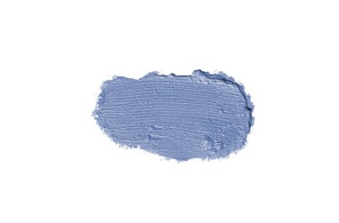 Smear ve ruj veya akrilik boya beyaz izole doku