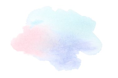 Bir sıvı sıçraması ile soyut suluboya arka plan görüntüsü