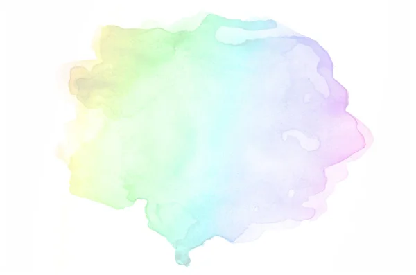 Abstract watercolor background image with a liquid splatter of a — Stock Photo, Image