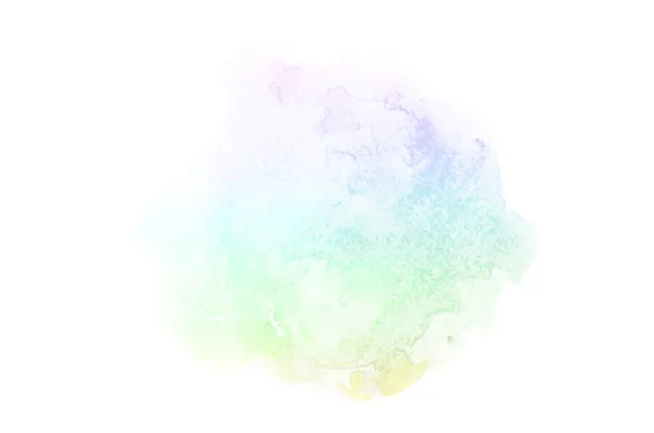 Abstract watercolor background image with a liquid splatter of a — Stock Photo, Image