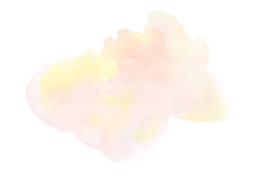 Bir sıvı sıçraması ile soyut suluboya arka plan görüntüsü