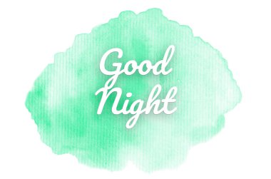 Kova boyası sıvı bir sıçrama ile soyut suluboya arka plan görüntüsü. Turkuaz tonları. İyi geceler