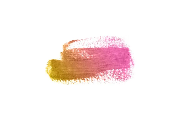 Smear and texture of lipstick or acrylic paint isolated on white ⬇ ...