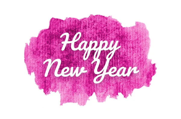 Абстрактное акварельное фоновое изображение с жидкими брызгами акварельной краски. Розовые тона. С Новым годом — стоковое фото