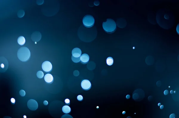 abstract dark blue background bokeh light effect